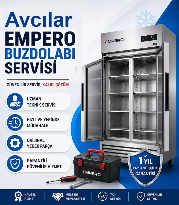 Avcılar Empero Buzdolabı Servisi